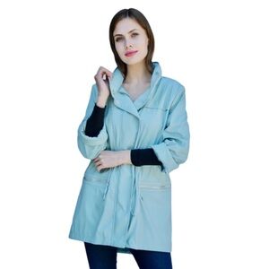 NWT Ciao Milano Kasia Rain Jacket Ether Medium